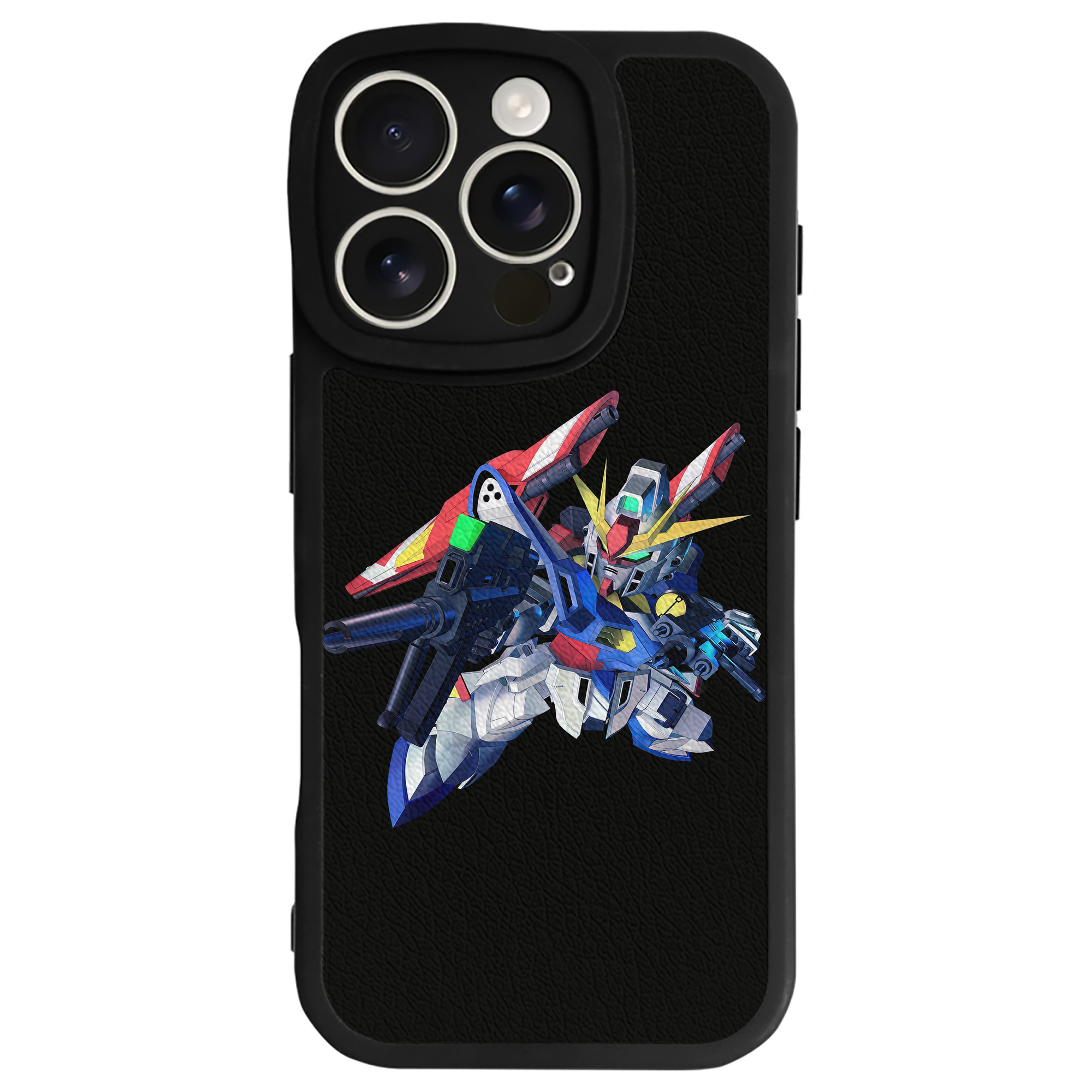 （画像用） 機動戦士ガンダム Mobile Suit Gundam 【iPhone 16シリーズ対応】シリコンスマホケース（レザー調） 材質：シリコン